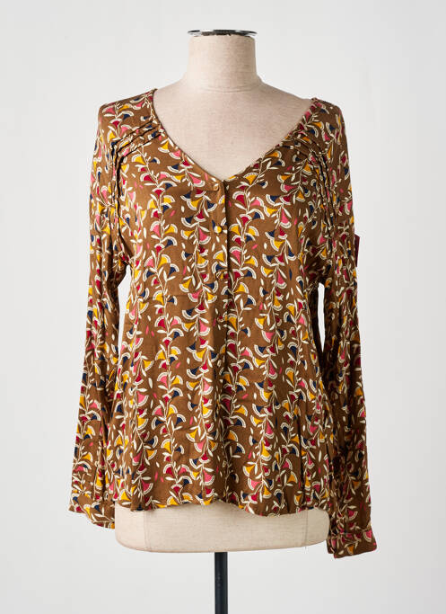 Cămașă maro LOLA ESPELETA femeie