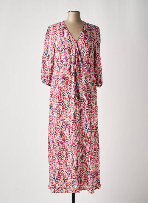 Rochie lungă roz C'EST BEAU LA VIE femeie