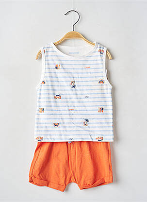 Set șort portocaliu MAYORAL băiat