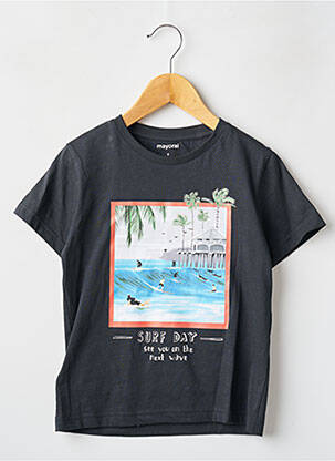 Tricou negru MAYORAL băiat