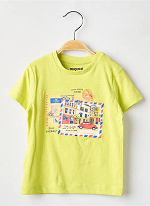 Tricou elasticitate mâneci scurte verde MAYORAL băiat