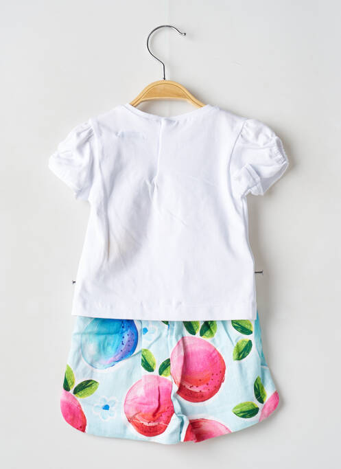 Set șort alb MAYORAL fată