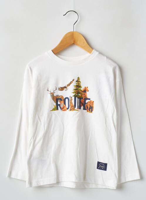 Tricou alb MAYORAL băiat