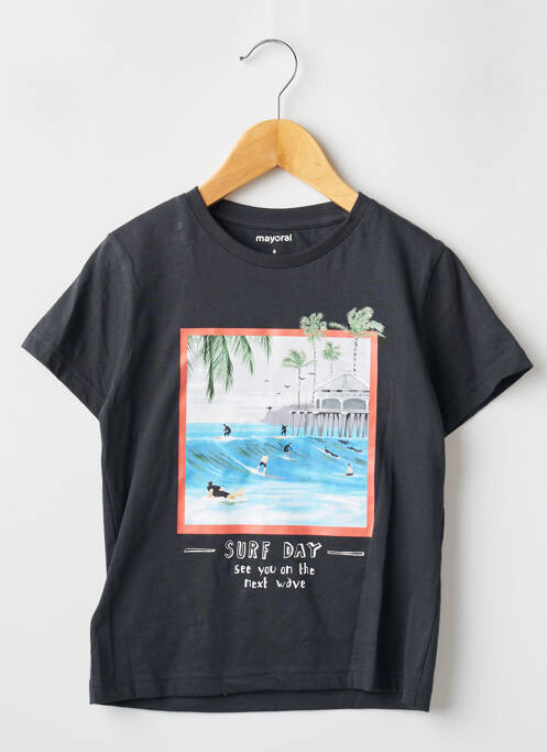 Tricou negru MAYORAL băiat