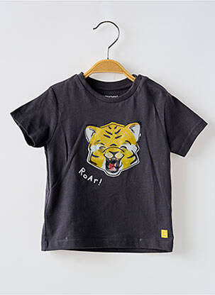Tricou elasticitate mâneci scurte gri MAYORAL băiat