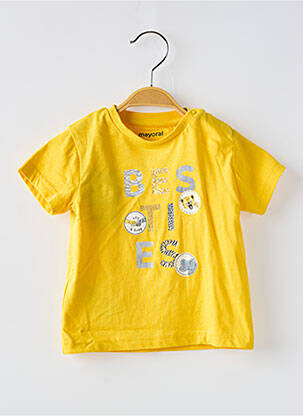 Tricou galben MAYORAL băiat