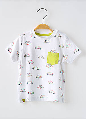 Tricou alb MAYORAL băiat