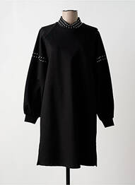 Rochie midi mâneci lungi mâneci lungi negru LOLA CASADEMUNT femme