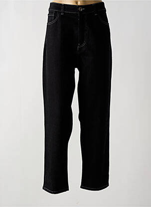 Blugi cu croială dreaptă negru TWINSET femeie