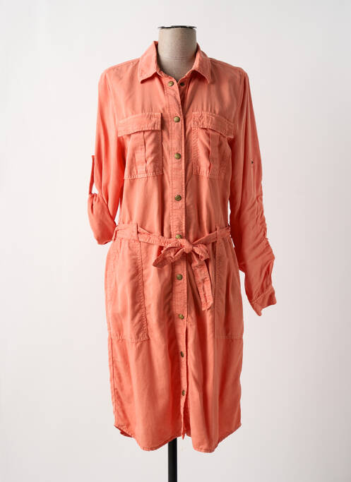 Rochie midi portocaliu SUMMUM femeie