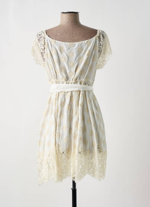 Rochie scurtă bej MARJOLAINE femeie