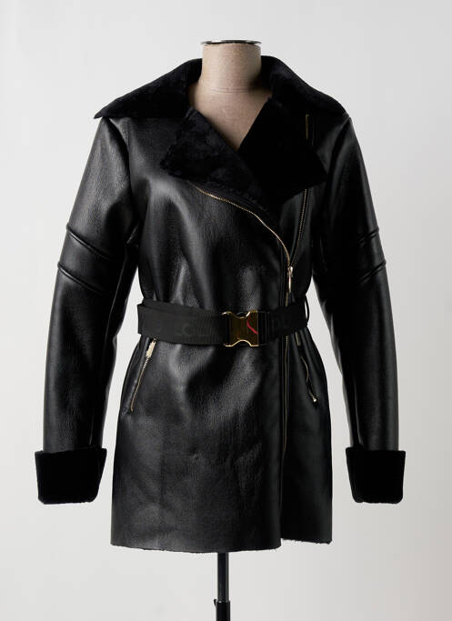 Palton lung negru LOLA CASADEMUNT femeie