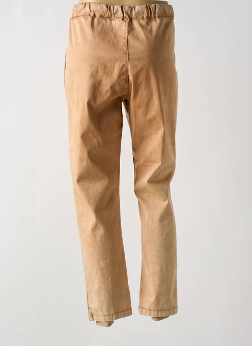 Pantalon drept maro BANDITAS FROM MARSEILLE femeie