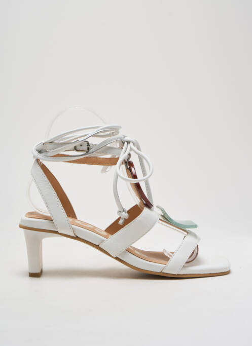 Sandale/Pantofi decupați alb GIOSEPPO femeie