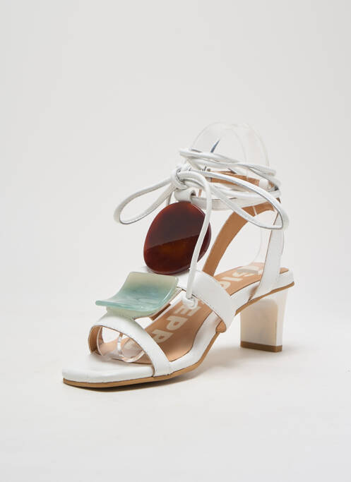 Sandale/Pantofi decupați alb GIOSEPPO femeie