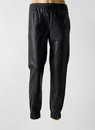 Pantalon drept talie înaltă talie înaltă negru MARC CAIN femme