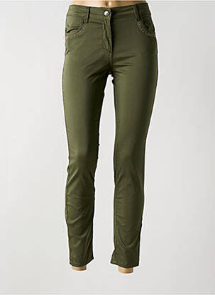 Pantalon 7/8 elasticitate mărime normală verde LIU JO femeie