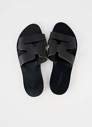Mulete/Saboți negru SANDALIA CYCLADES femeie