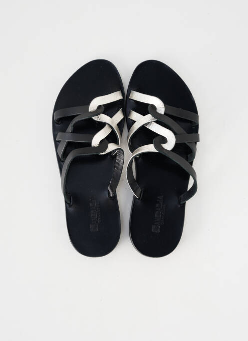 Mulete/Saboți argintiu SANDALIA CYCLADES femeie