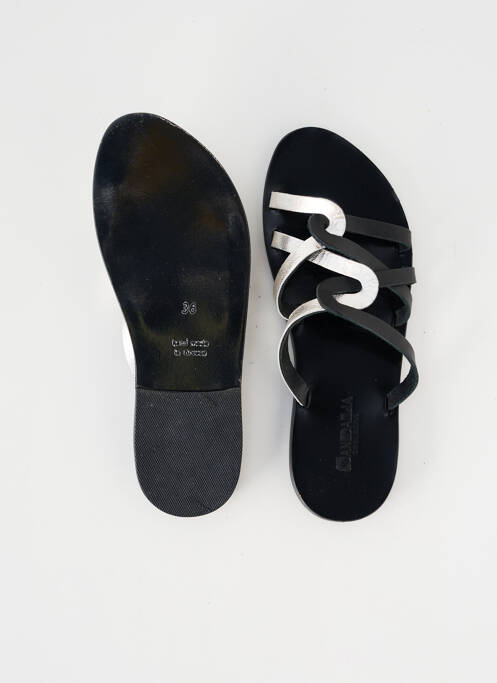 Mulete/Saboți argintiu SANDALIA CYCLADES femeie