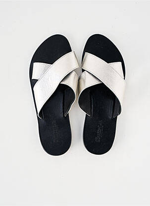 Mulete/Saboți argintiu SANDALIA CYCLADES femeie