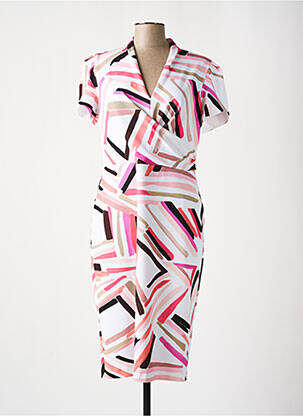 Rochie midi alb JOSEPH RIBKOFF femeie