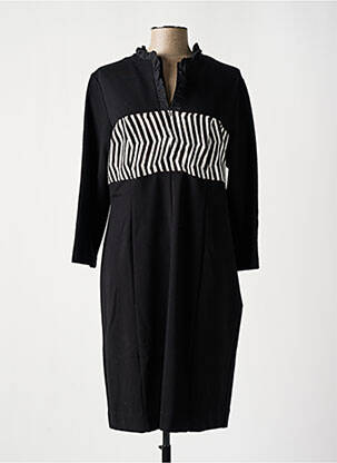 Rochie midi negru BLEU BLANC ROUGE femeie