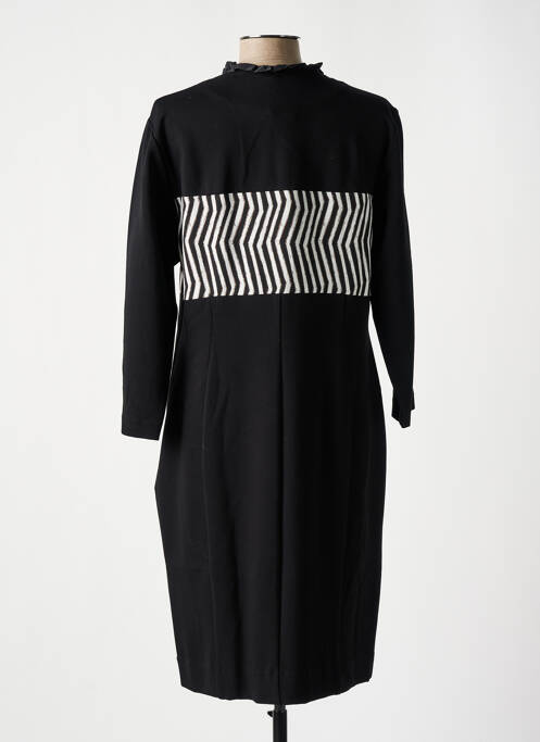 Rochie midi negru BLEU BLANC ROUGE femeie