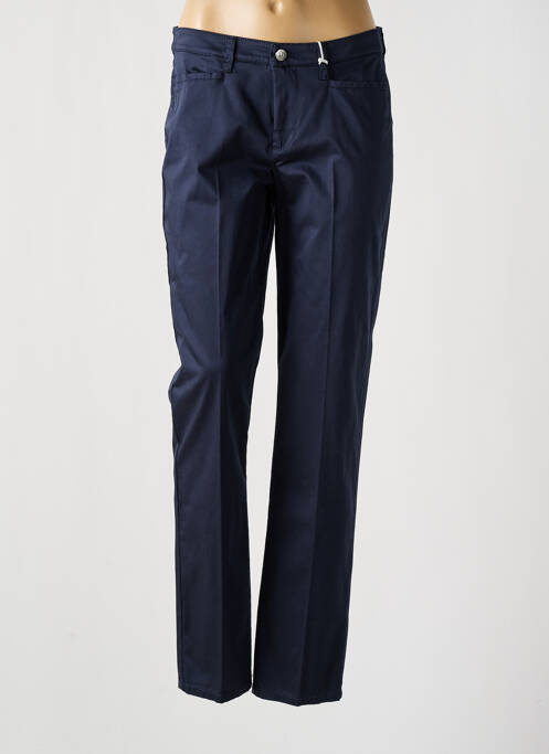 Pantalon slim albastru MAC femeie