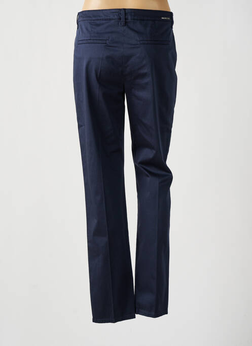 Pantalon slim albastru MAC femeie