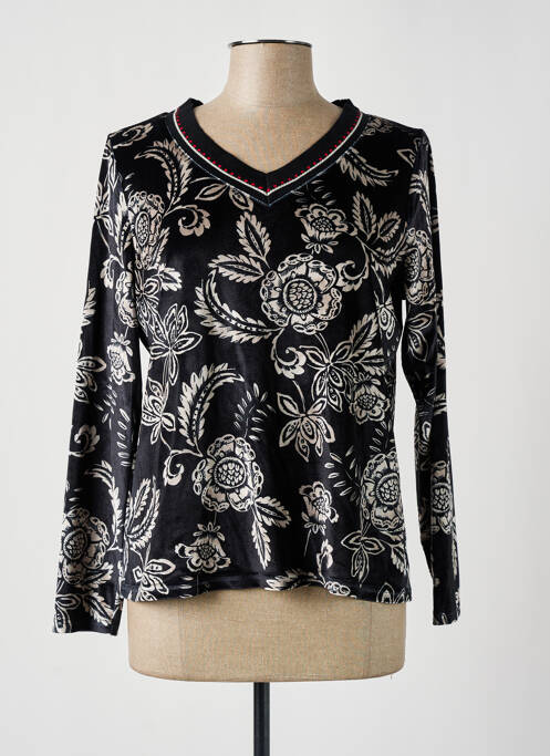 Top negru PAUSE CAFE femeie