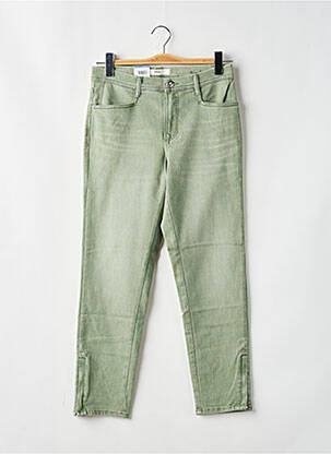 Pantalon slim verde BRAX femeie