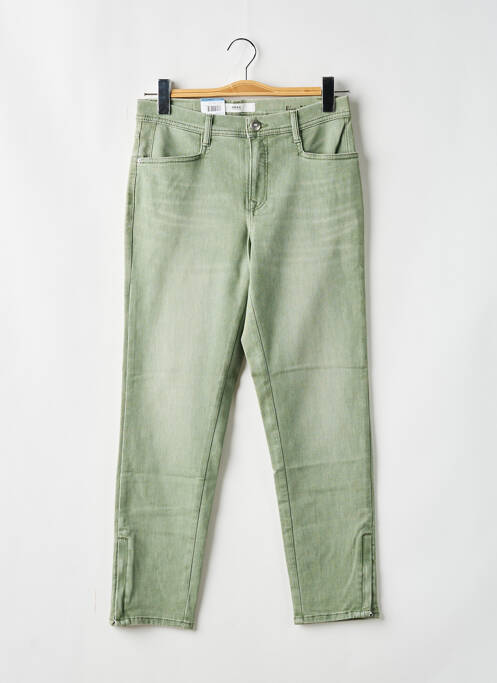 Pantalon slim verde BRAX femeie