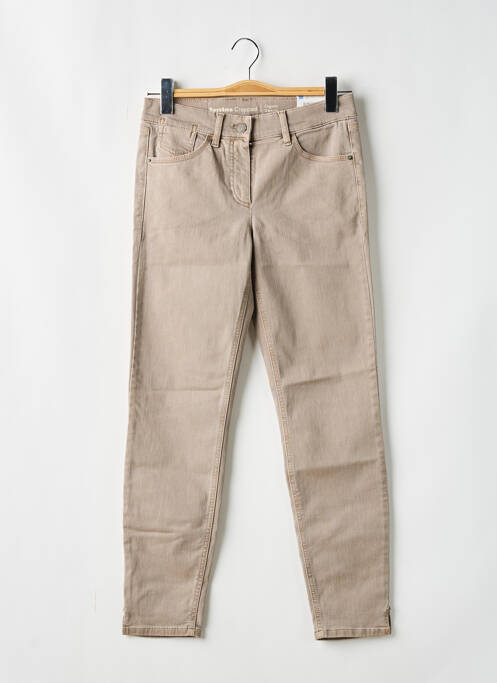 Blugi cu croială slim bej GERRY WEBER femeie