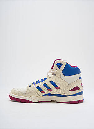 Adidași material neted toc plat până la 3 cm bej ADIDAS femeie