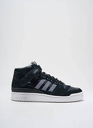 Adidași nubuc vârf rotund negru ADIDAS bărbat