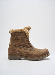 Botine/ghete material neted toc mic maro PANAMA JACK bărbat
