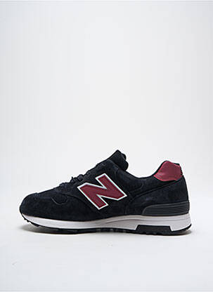 Adidași țesătură satinată vârf rotund negru NEW BALANCE bărbat