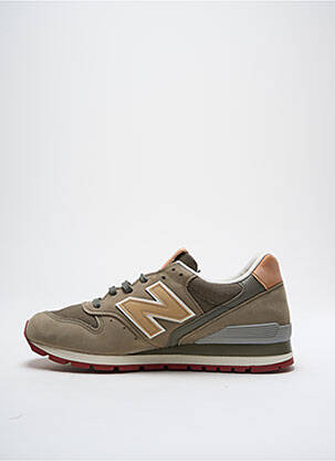 Adidași material neted vârf rotund verde NEW BALANCE bărbat