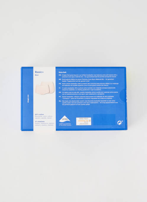 Chilot cu talie înaltă albastru SLOGGI femeie