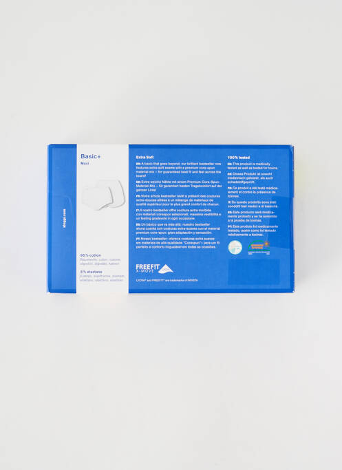 Chilot cu talie înaltă alb SLOGGI femeie