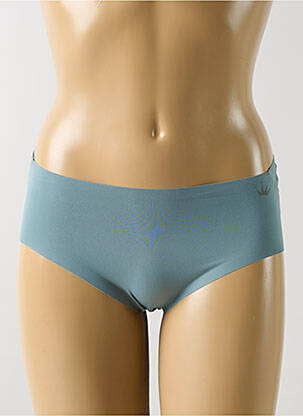 Shorty efect material satinat albastru TRIUMPH femeie
