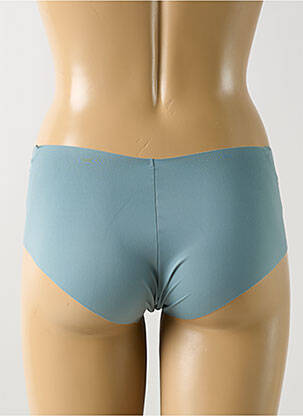 Shorty efect material satinat albastru TRIUMPH femeie