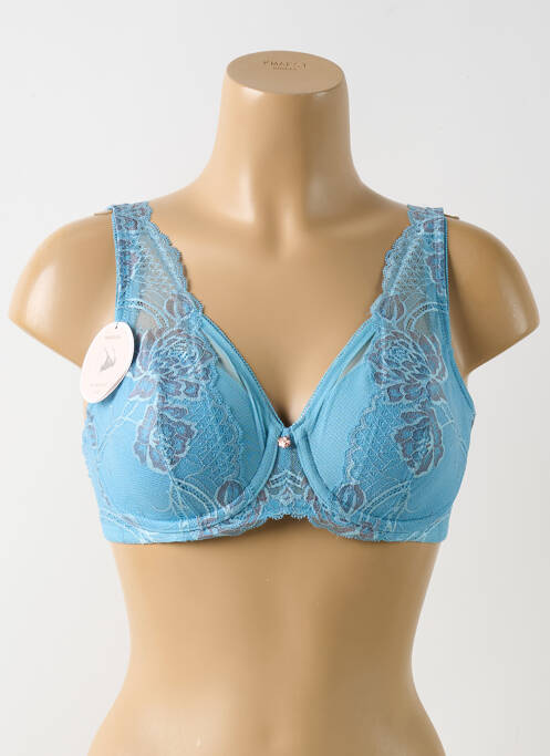 Sutien albastru FLORALE BY TRIUMPH femeie