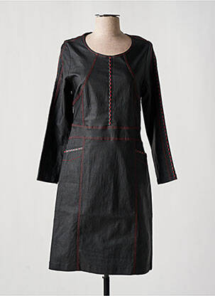 Rochie midi mâneci lungi mâneci lungi negru MERI & ESCA femeie