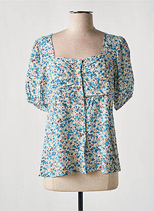 Cămașă albastru COULEURS DU TEMPS femeie