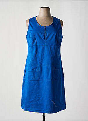 Rochie midi albastru GUY DUBOUIS femeie