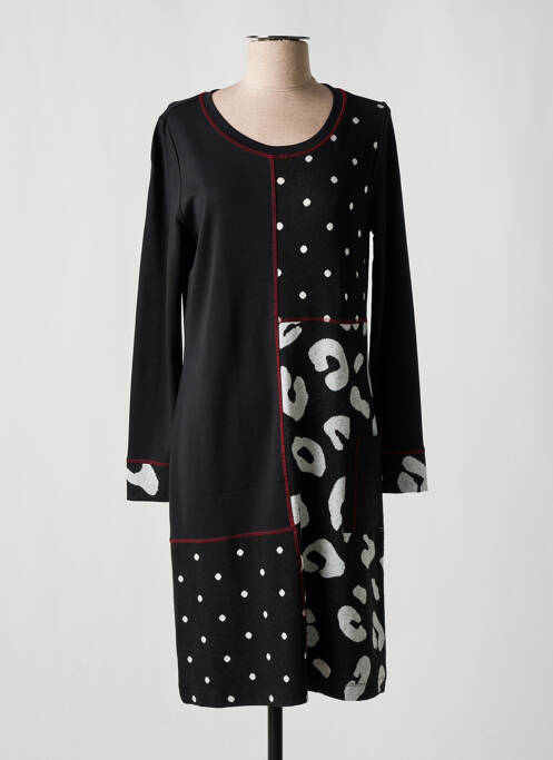 Rochie midi negru DOLCEZZA femeie