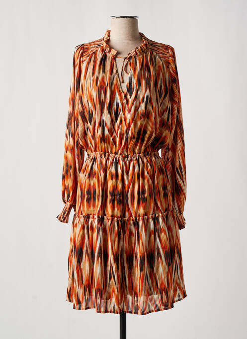 Rochie midi portocaliu ESQUALO femeie