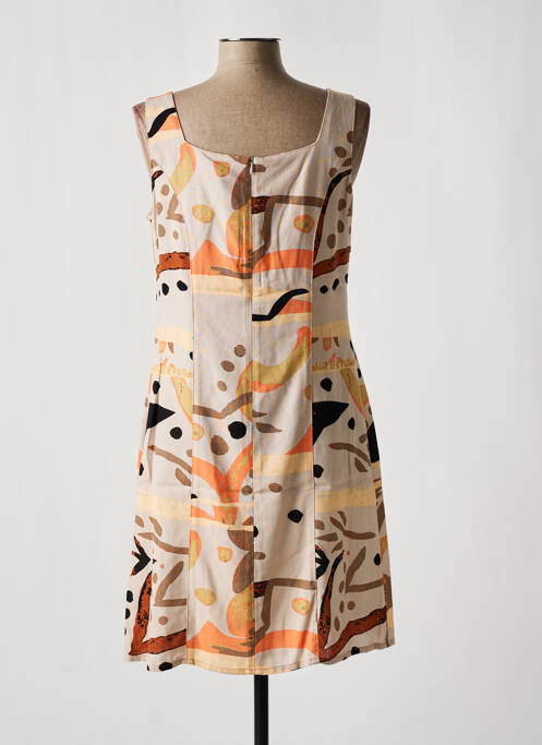 Rochie midi bej GUY DUBOUIS femeie